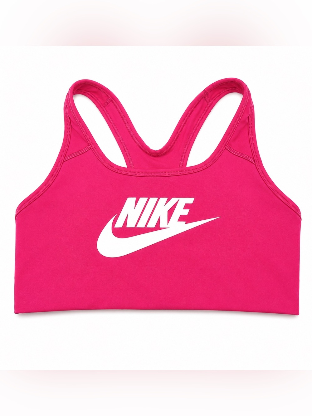 Nike Dri-FIT Futura Logo Sports Bra Pink Women’s size M Medium